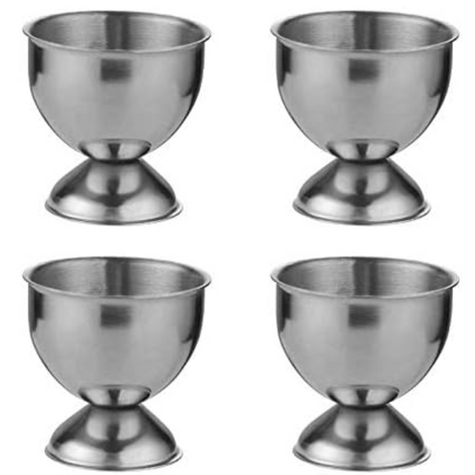 Pack Of 4 Stainless Steel Egg Cups