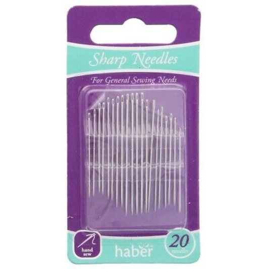 Haber Sharp Needles - Pack of 20