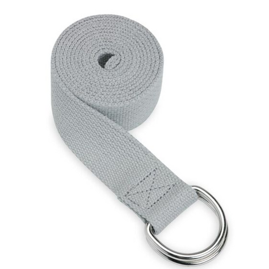 Grey Yoga Strap