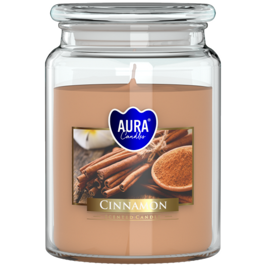 Aura Cinnamon Candle 500g