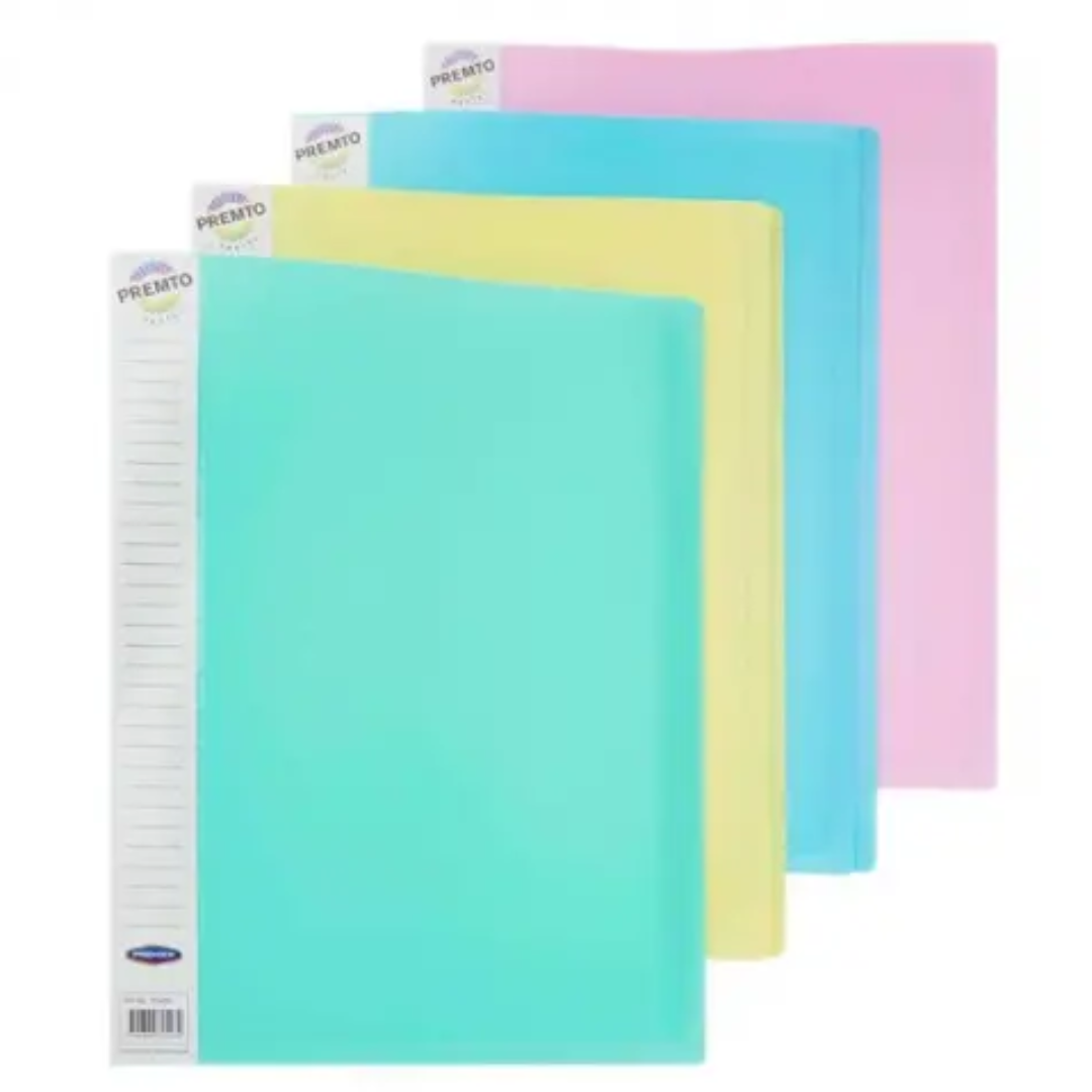 Pastel A4 40-Pocket Display Book