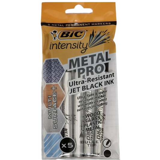 BIC Intensity Metal Pro Permanent Markers