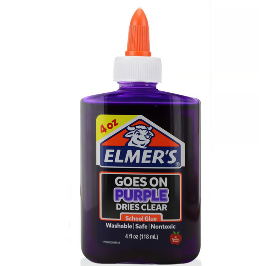 Elmer's 4oz Disappearing Purple School Glue