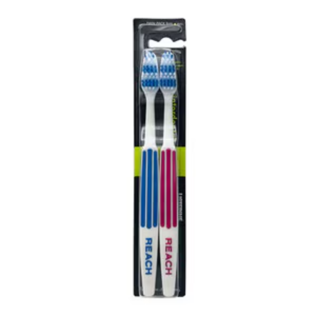 Listerine Toothbrush Medium 2pk