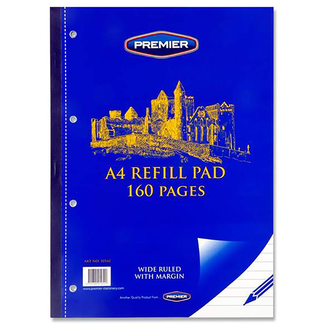 A4 160 Page of Refill Pad Side Bound