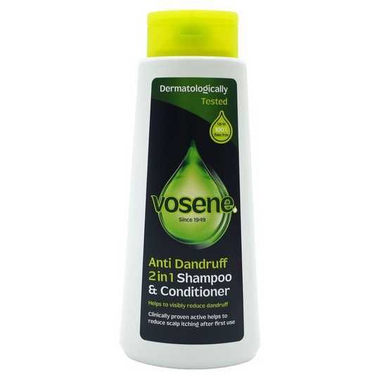 VOSENE 2-in-1 Anti-Dandruff Shampoo & Conditioner – 500ml