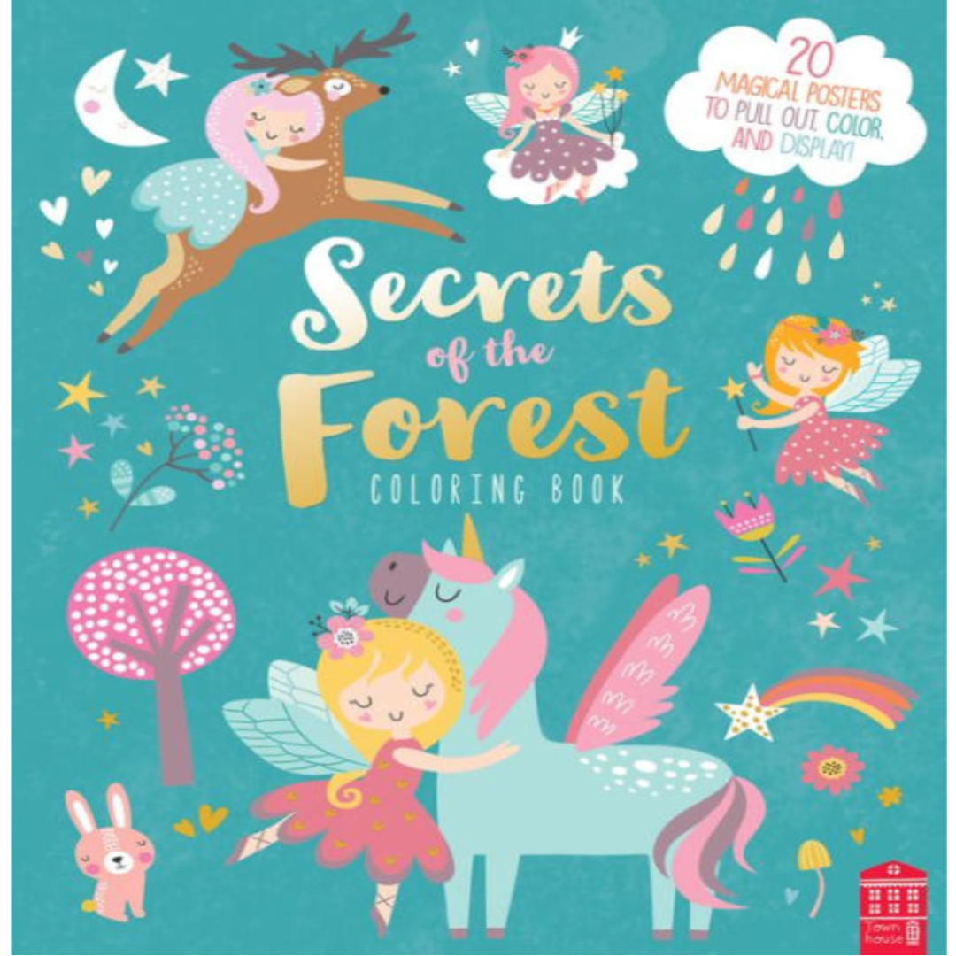 Secrets of the Forest Coloring Book