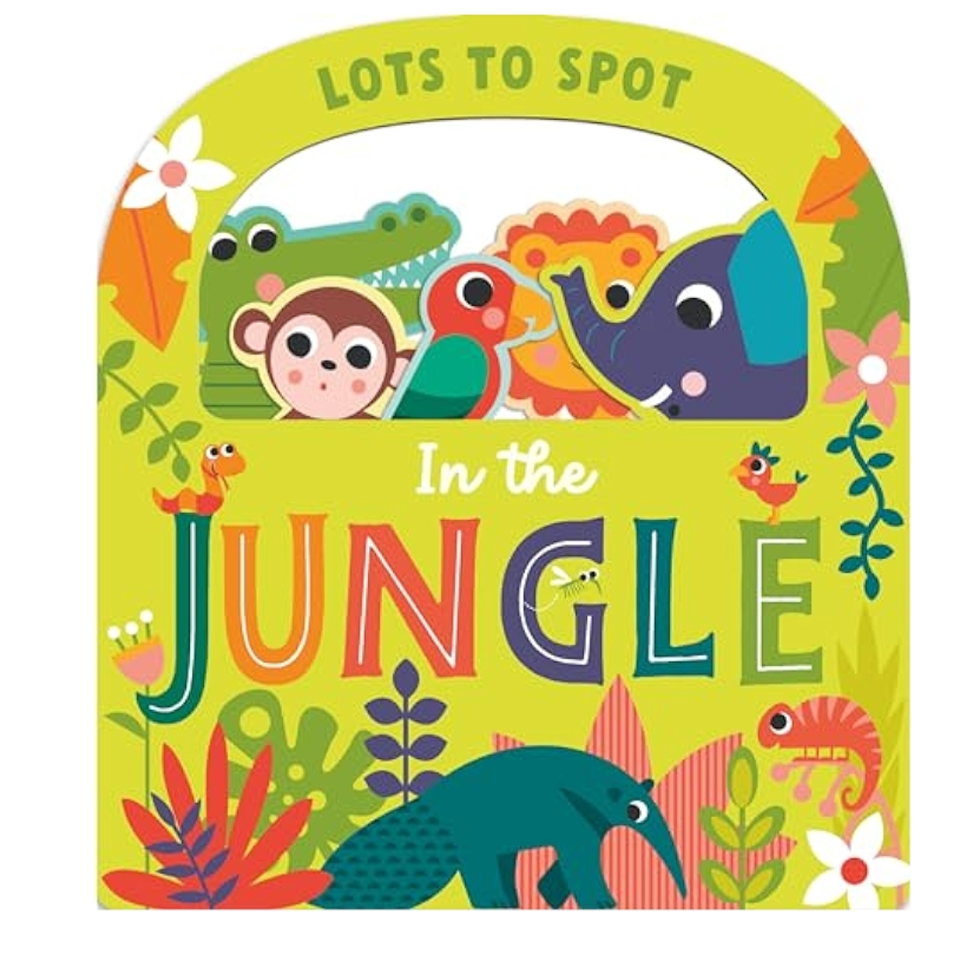 Lots to Spot Jungle – Fun Animal Activity Book