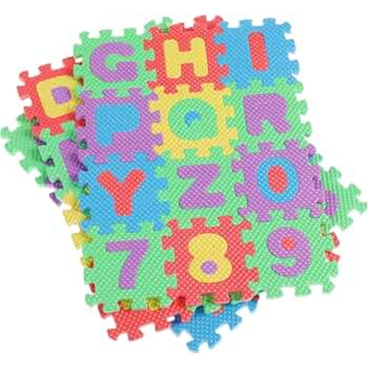 36PC Alphabet/Numbers Puzzle Mat