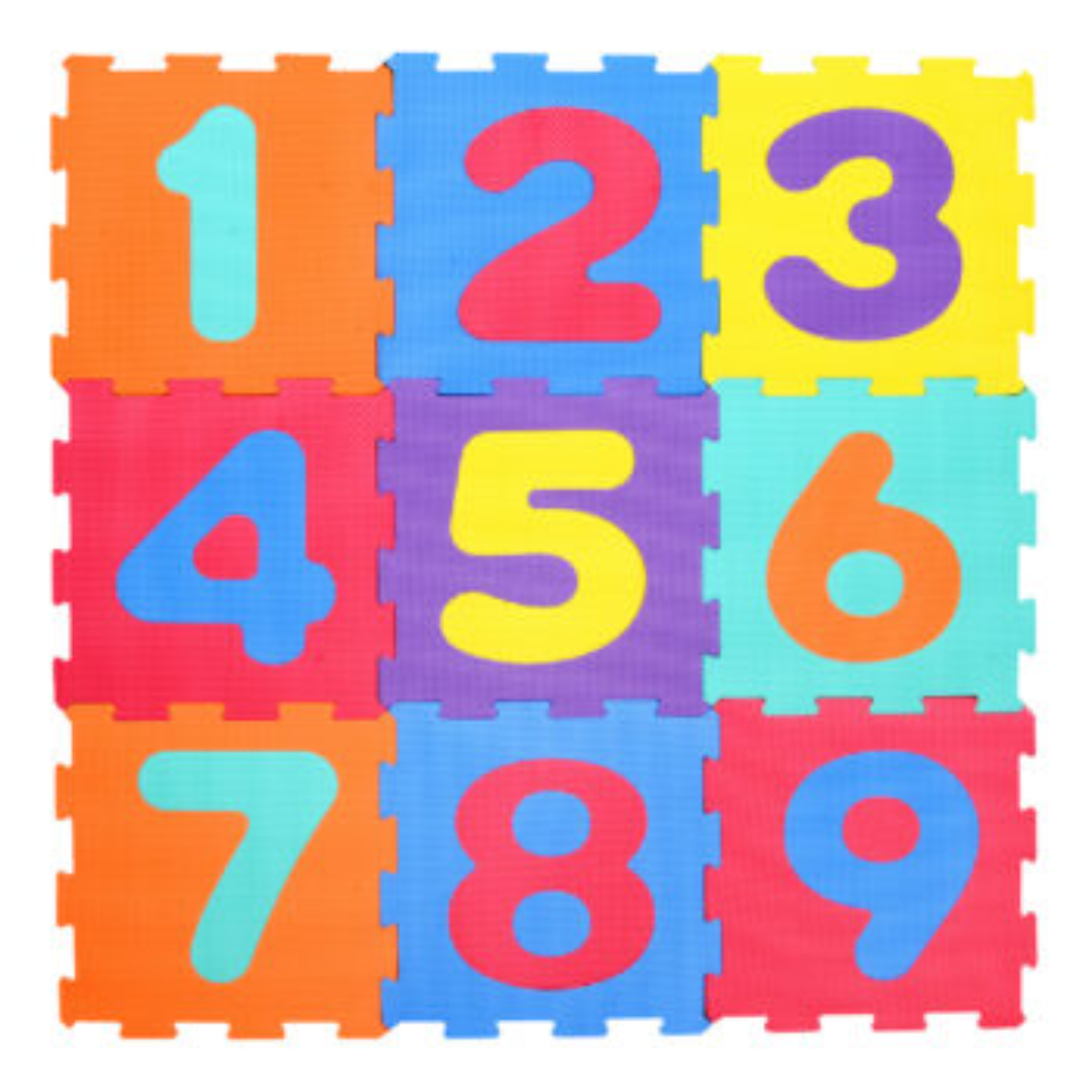 Numbers Puzzle Mat