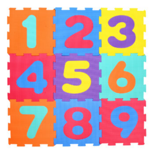 Numbers Puzzle Mat