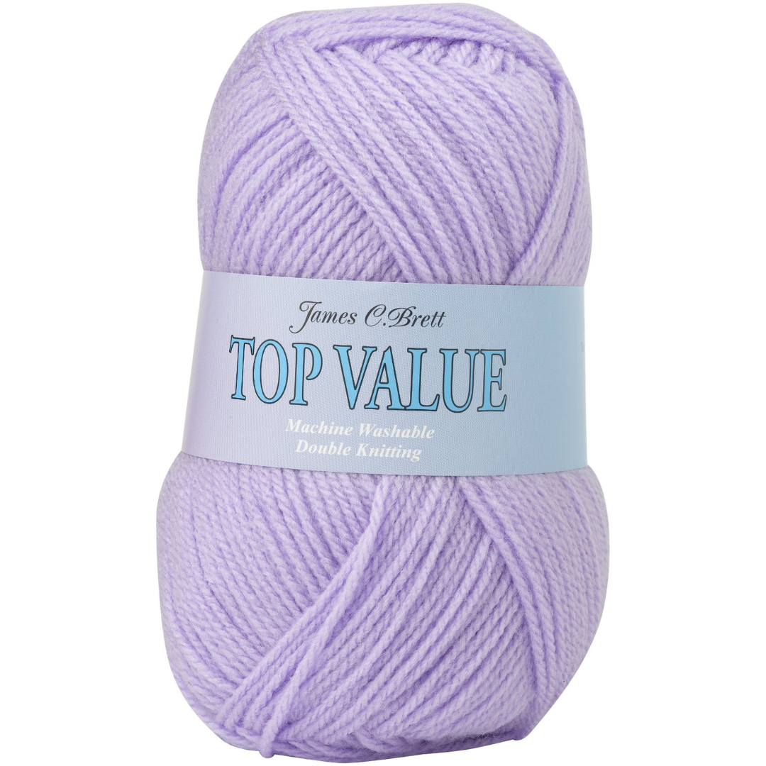 Top Value 100 Grams Double Knitting Yarn Lilac