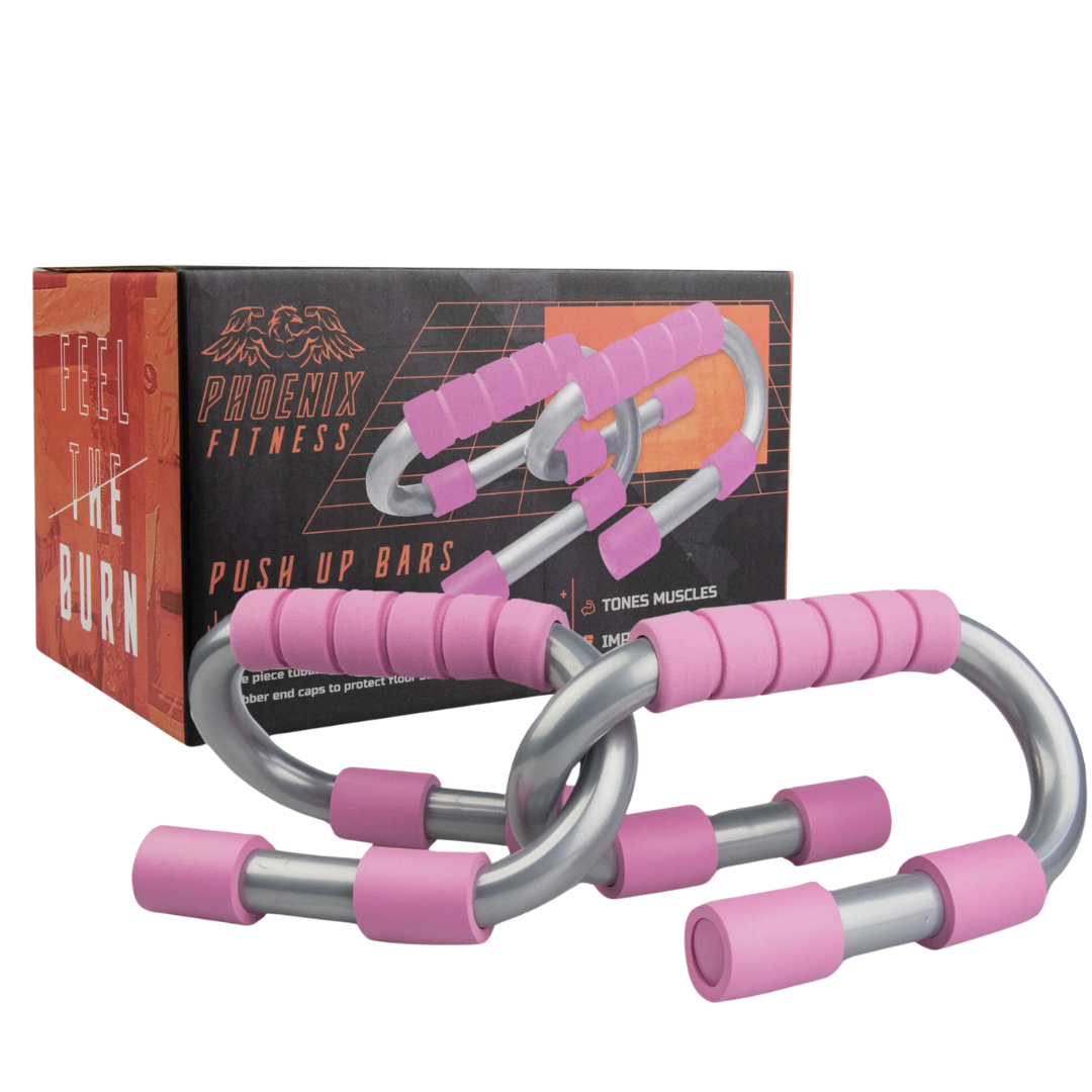 Push-Up Bars - Pink