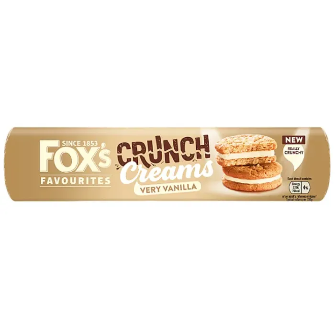 Fox’s Vanilla Crunch Creams 200g