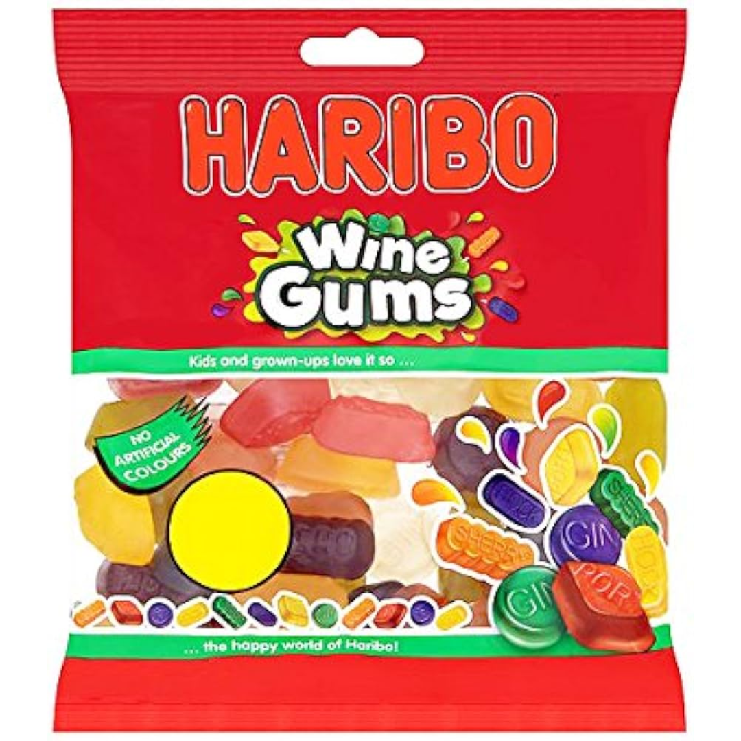 Haribo Wine Gums 140g