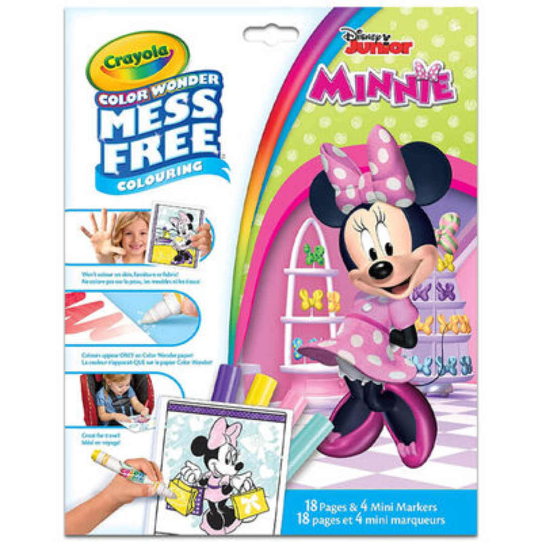 Crayola Colour Wonder Minnie Fold – Mess-Free Drawing Fun