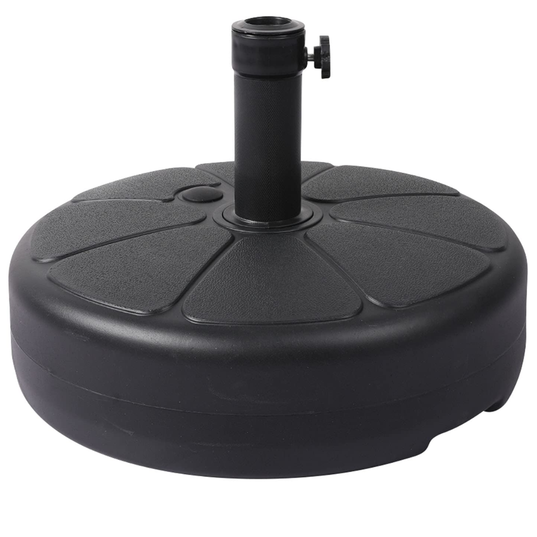 Black Plastic Parasol Base