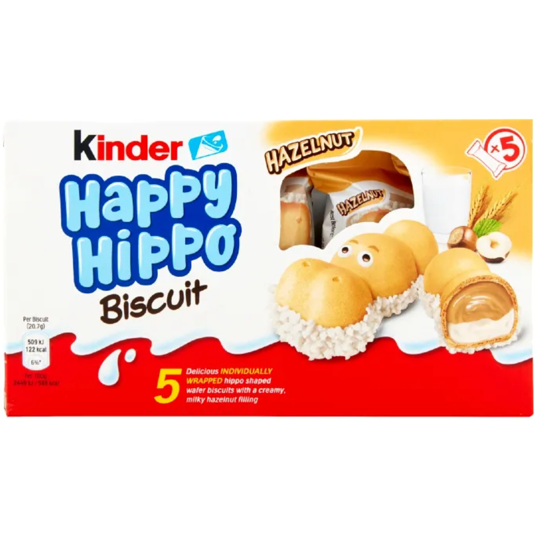 Kinder Happy Hippo Hazelnut 5-Pack