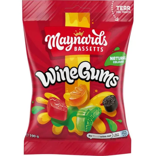 Maynards Bassett’s Wine Gums 130g