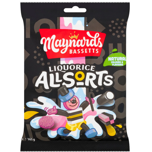 Maynards Liquorice Allsorts 165g