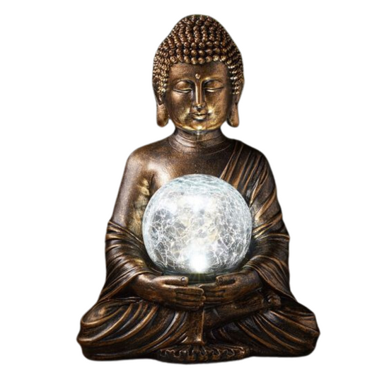 20cm LED Solar Buddha Decoration