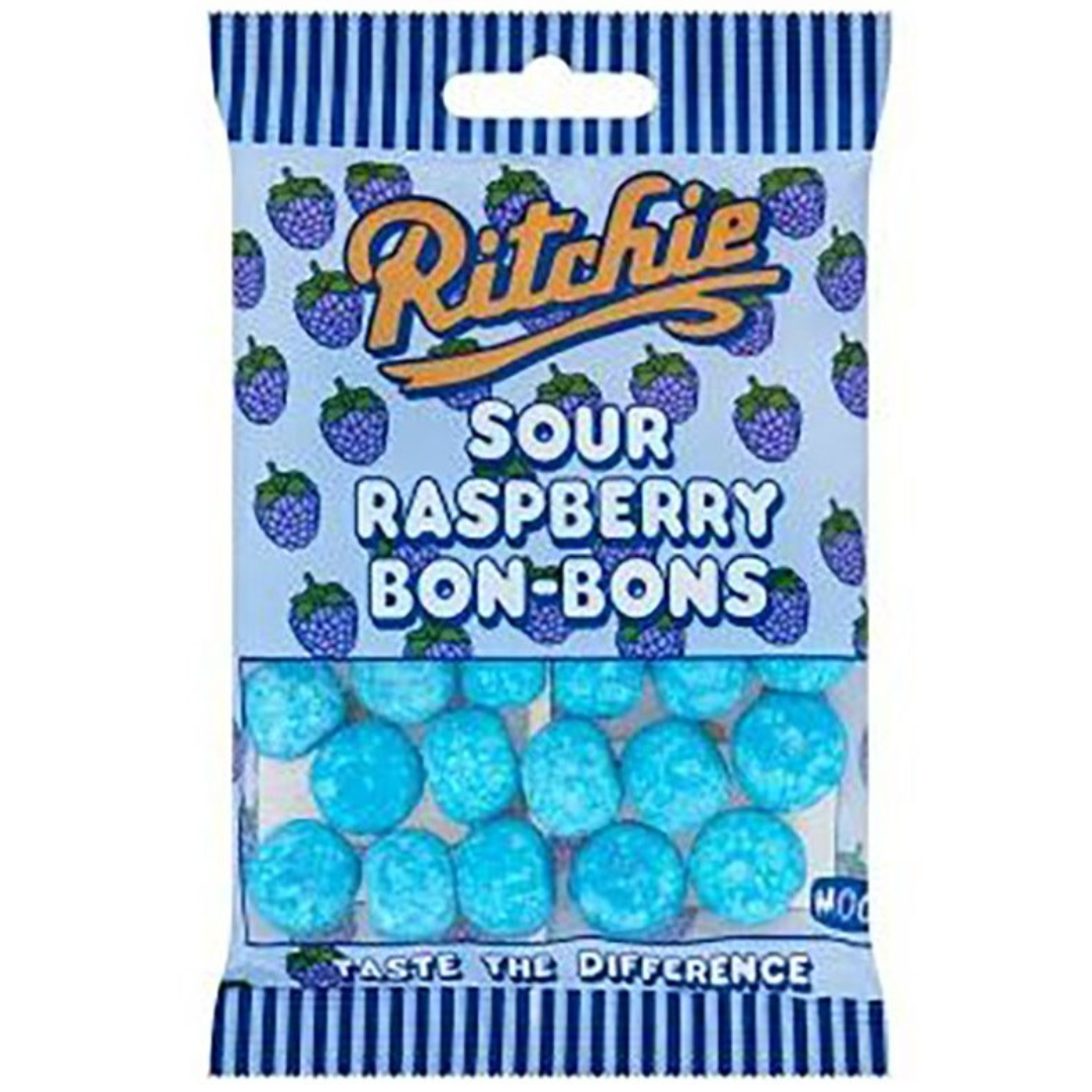 Ritchies Sour Raspberry Bon Bons 80g