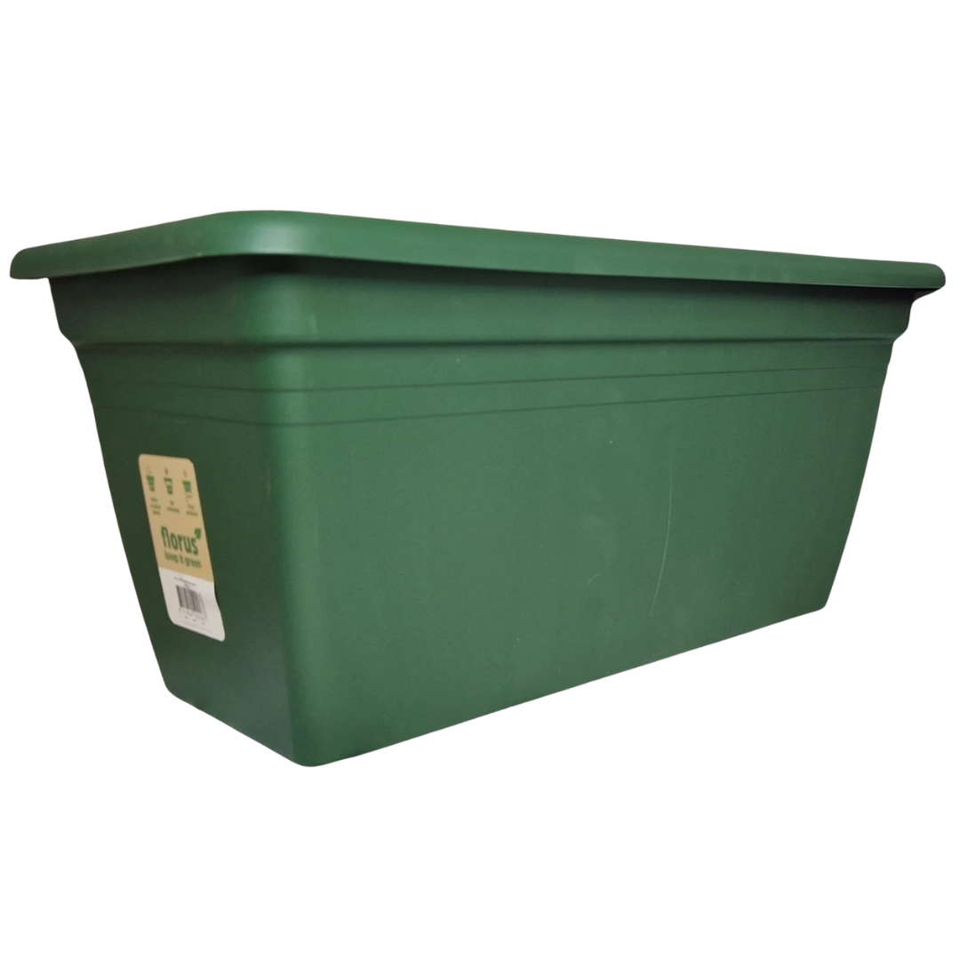 Florus Balcony Trough - 60cm Green