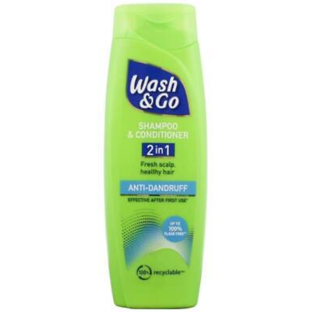 Wash & Go Anti-Dandruff Shampoo 400ml