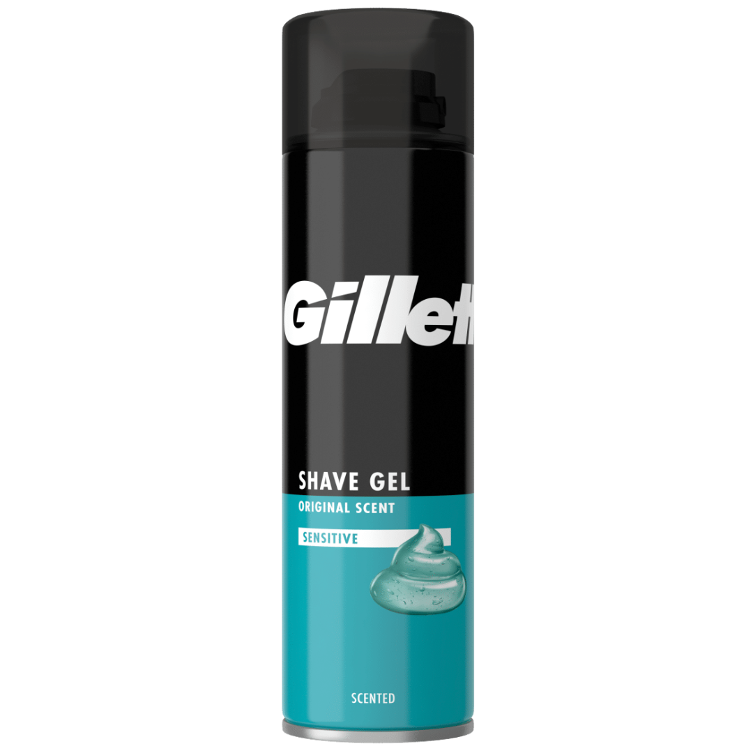 Gillette Shave Gel Original Scent Sensitive