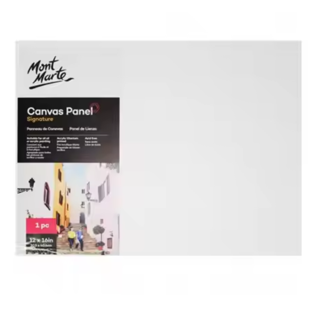 Mont Marte Canvas Panel – 30.5 cm x 40.6 cm