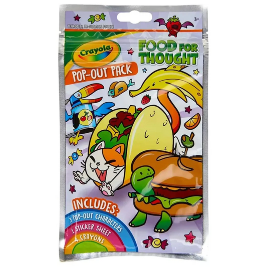 Crayola Food for Thought Pop-Out Pack