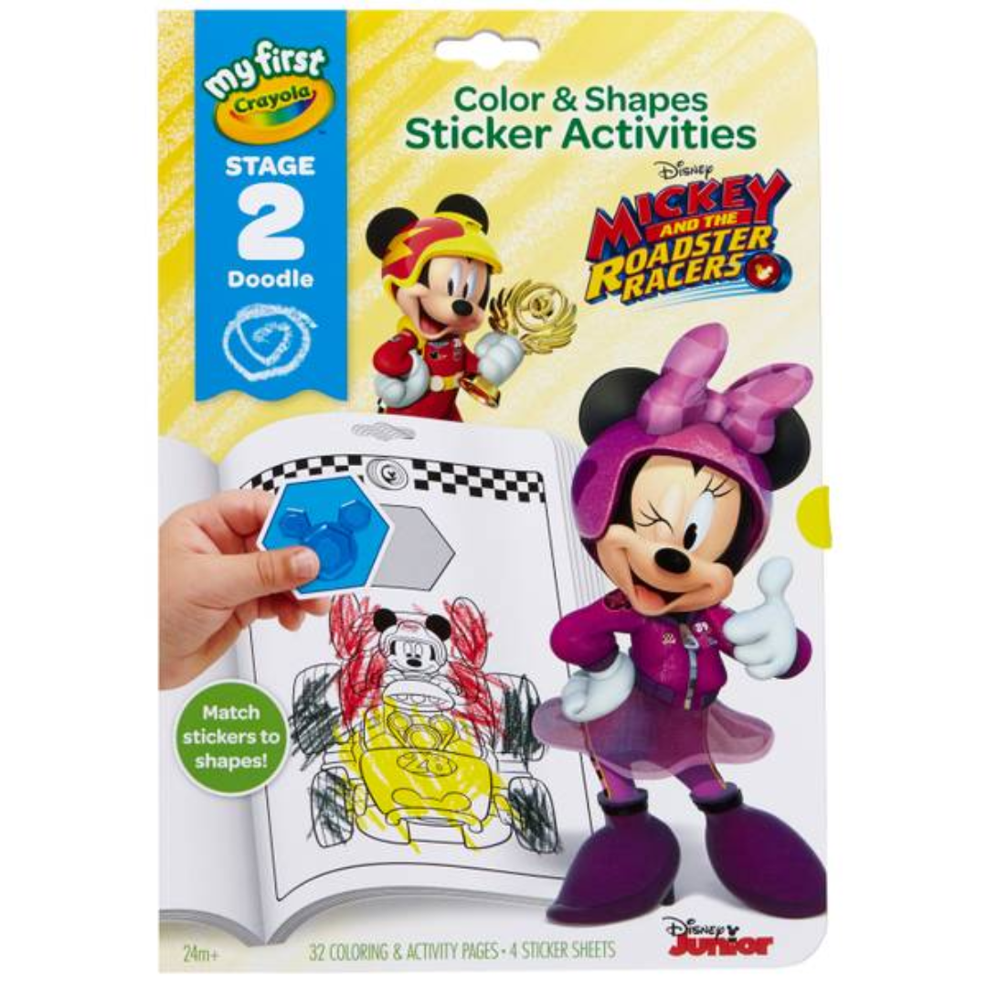 My First Crayola Coloring & Sticker Activity Book