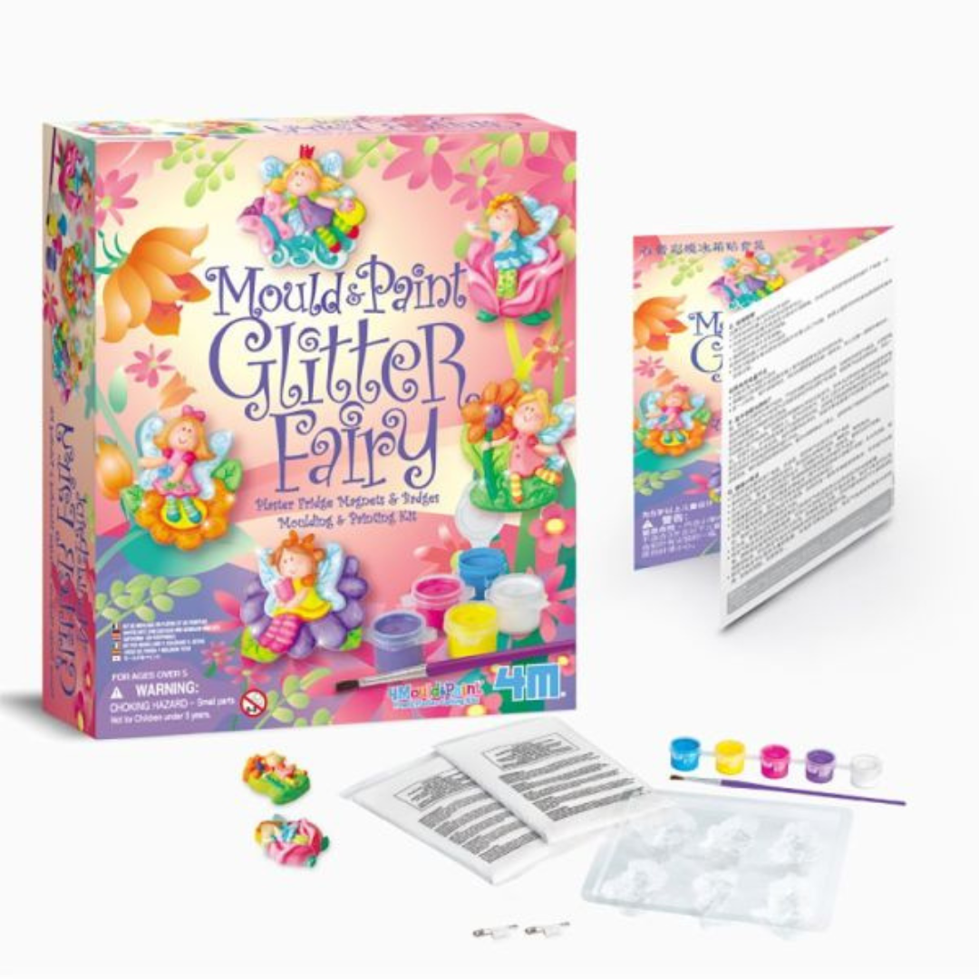 Mould & Paint Glitter Fairy Kit