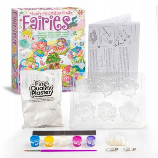 Mould & Paint Glitter Fairy Kit