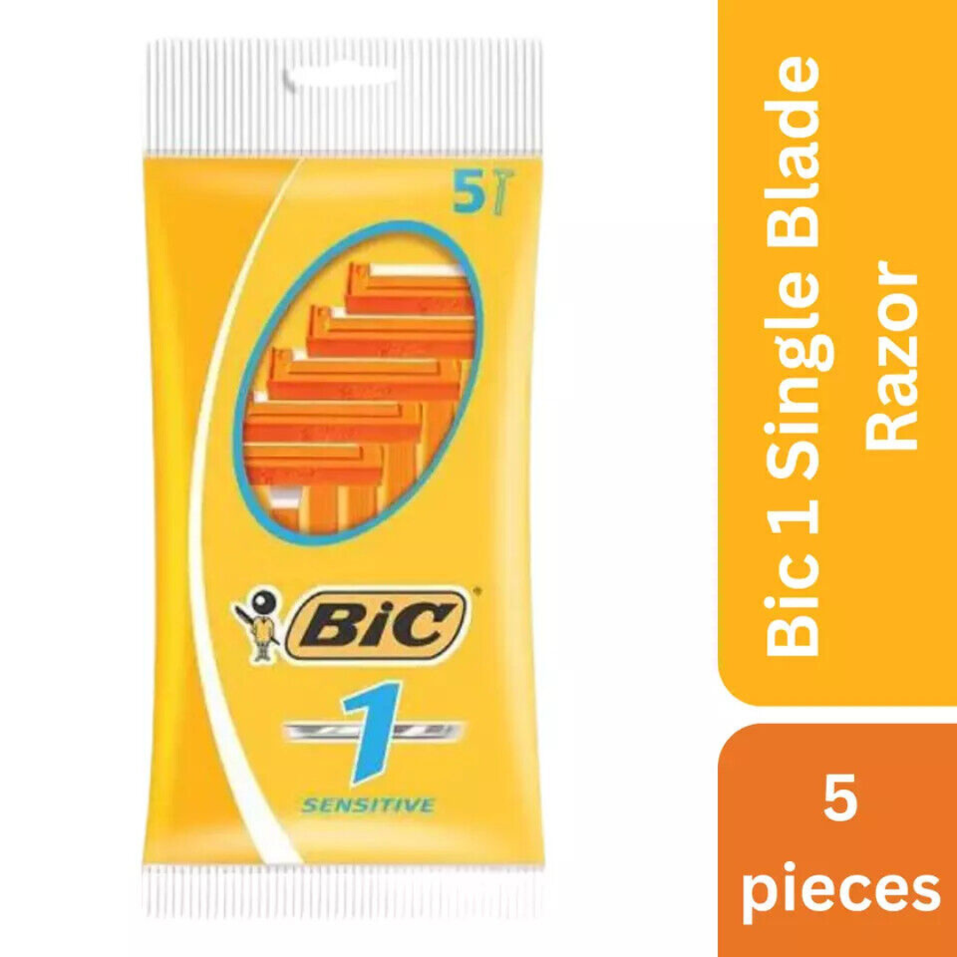 Disposable BIC Razors Sensitive 5PCS