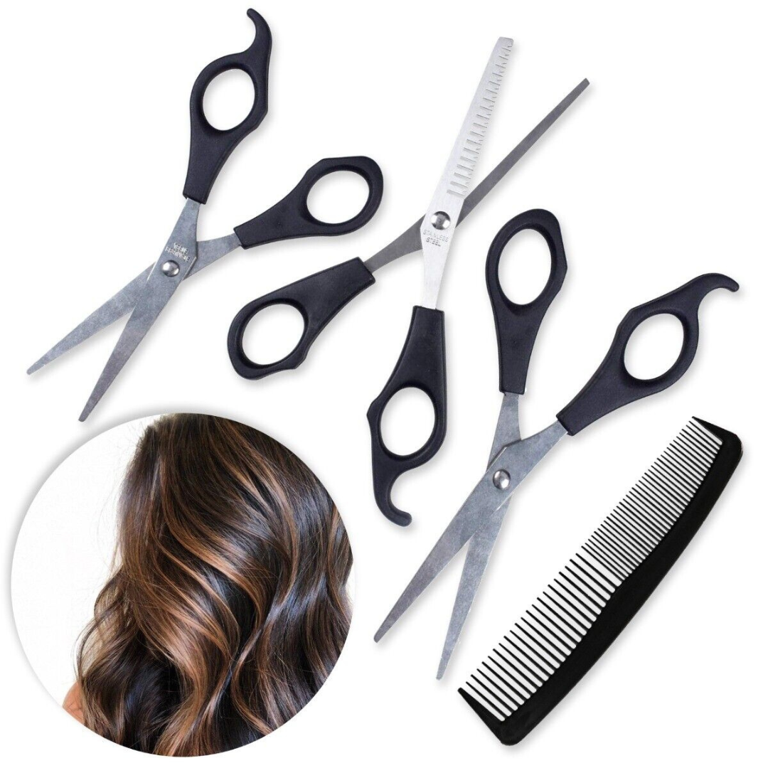 Professional Hairdresser Scissors Set with Comb