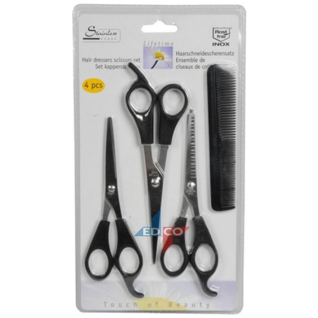 Professional Hairdresser Scissors Set with Comb