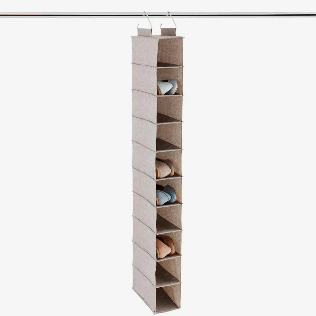 10-Compartment Closet Organizer