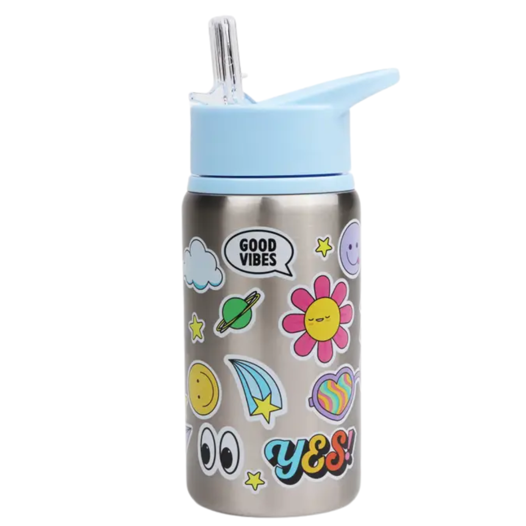 Myga Metal Kids Water Bottle Baby Blue 500ml