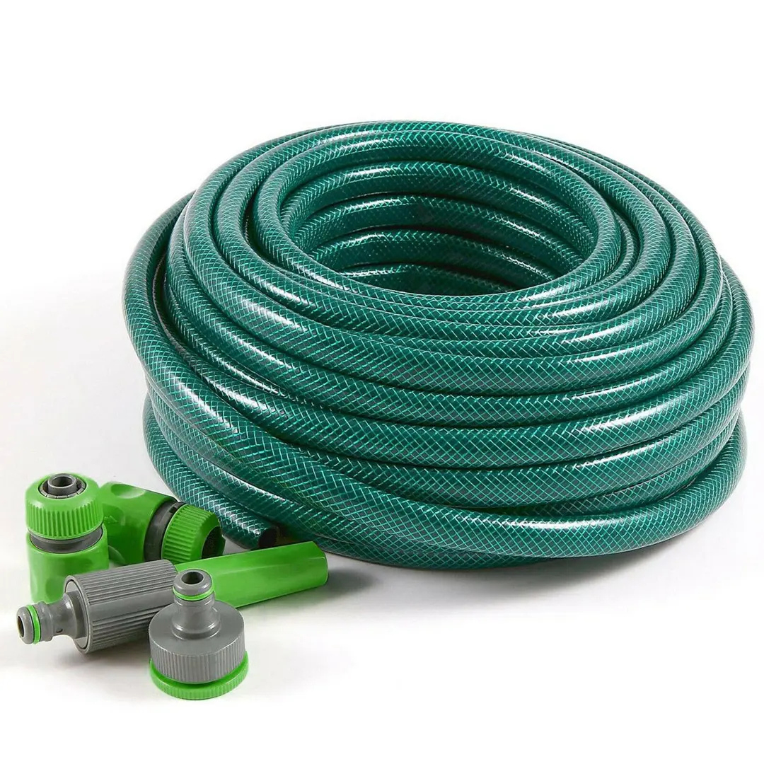 Kinzo 5-Piece Garden Hose Set (15m)