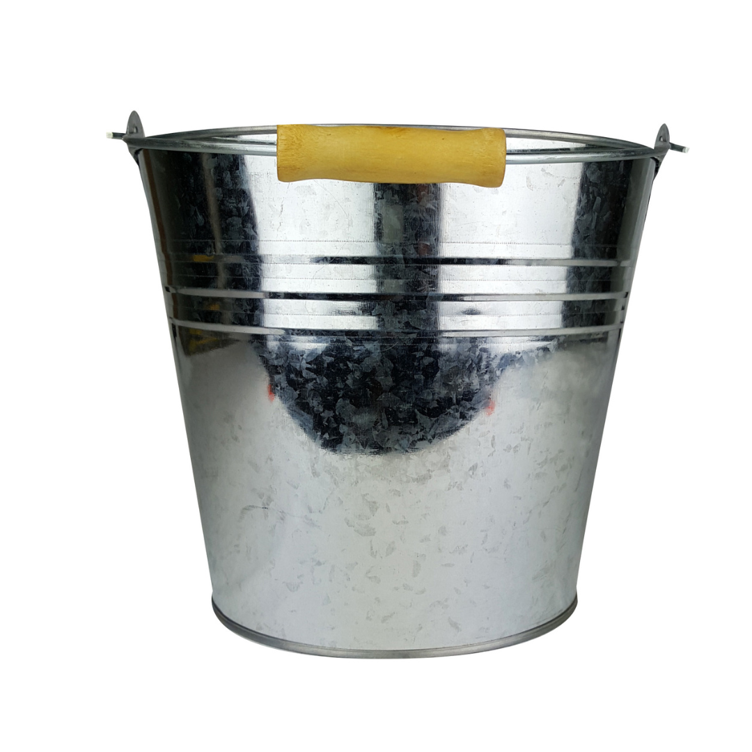 Galvanized Metal Bucket 2 Gallons