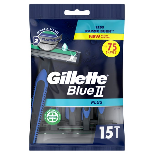 Gillette Blue II Razors 15 Pack