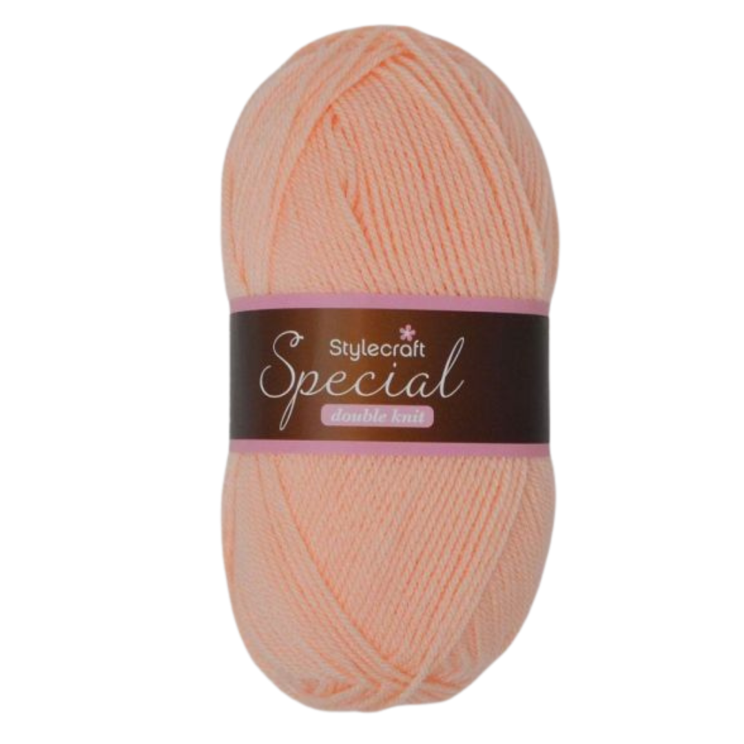 Top Value 100 Grams Double Knitting Yarn 8424 Apricot