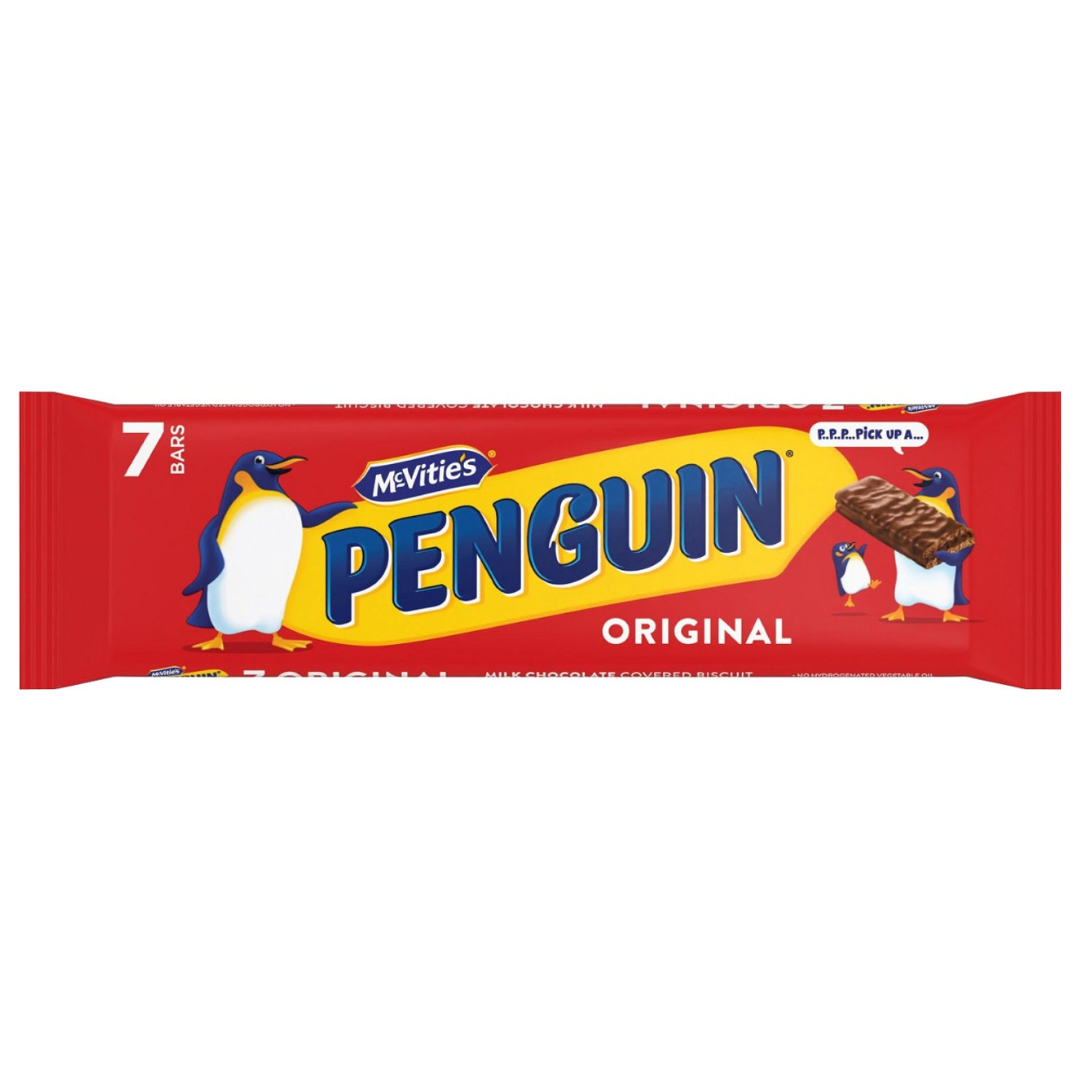 McVities Penguin Milk 24.6g x 7-Pack