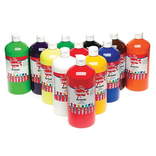 Scola Artmix Ready Mixed Poster Paint 1L