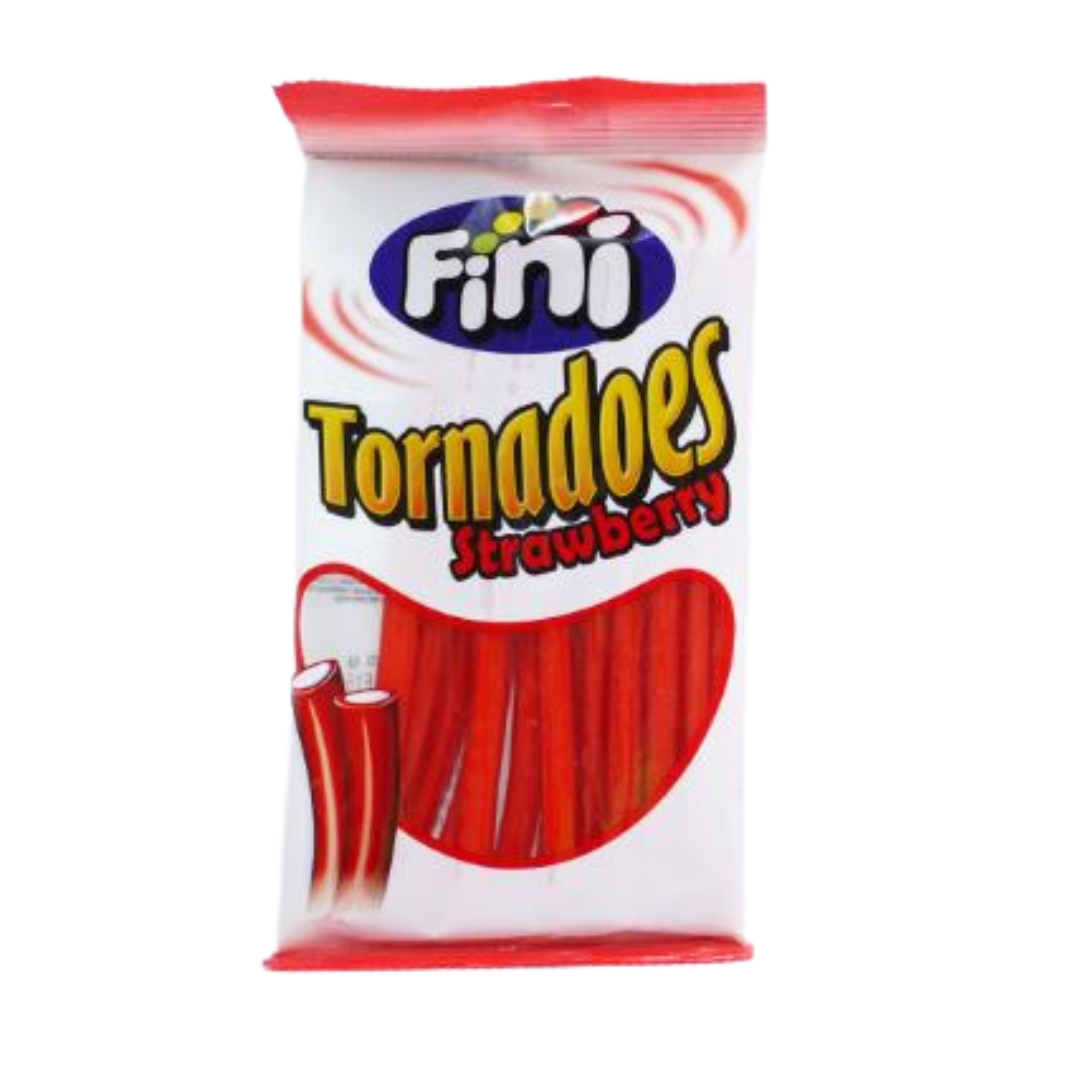 Fini Tornadoes Filled Strawberry 180g