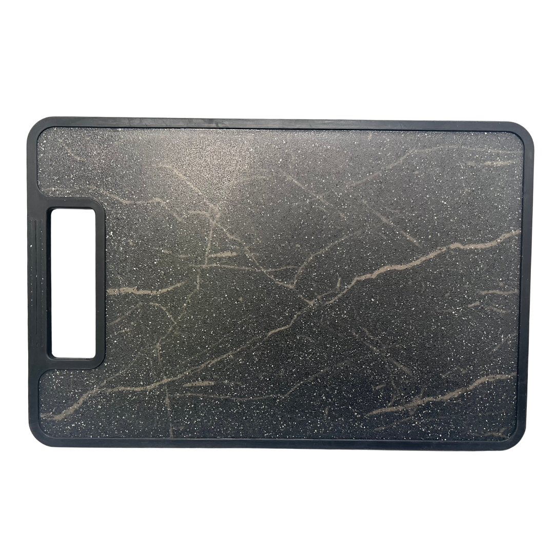 Black Marble Effect Cutting Board 29cm x 19cm