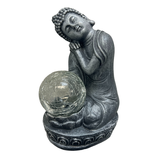 20cm LED Solar Buddha Decoration