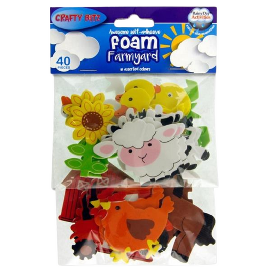 Crafty Bitz Foam Farmyard Stickers