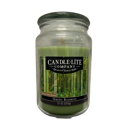 Candle-lite Company Green Bamboo Candle - 22oz